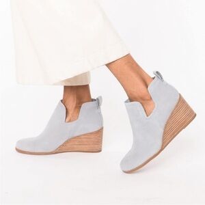TOMS Kallie Wedge Bootie SZ 9